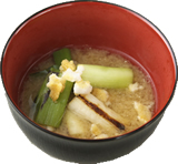 焦がしネギ+煎餅