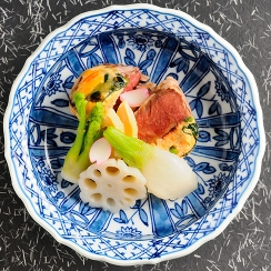 よもぎの和牛ふくさ焼